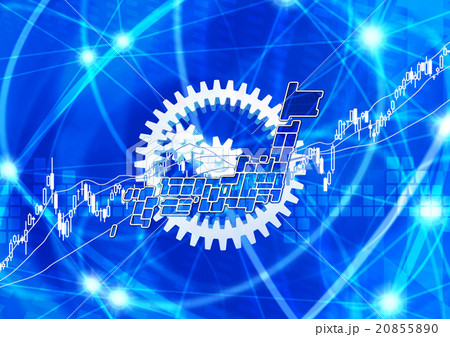 歯車と日本地図の株式市場 歯車と日本地図の株式市場 20855890