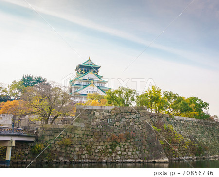 Osaka castle in Osaka Japan Osaka castle in Osaka Japan 20856736