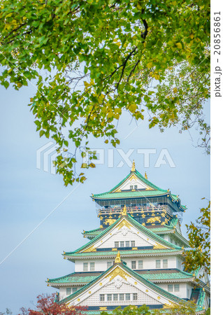 Osaka castle in Osaka Japan Osaka castle in Osaka Japan 20856861