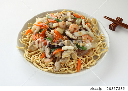 海鮮かた焼きそば 20857886