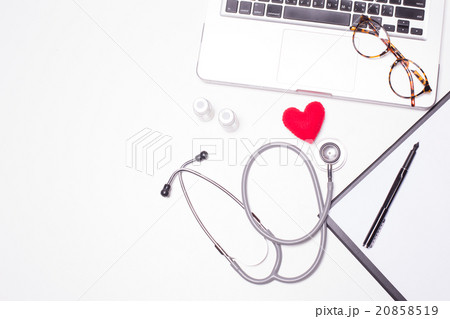 Wooden doctor desk background, horizontal medical Wooden doctor desk background, horizontal medical 20858519