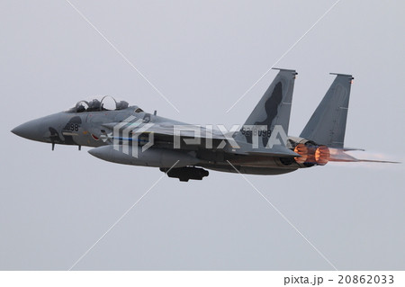 航空自衛隊　　戦闘機　離陸　F-15DJ アグレッサー 20862033