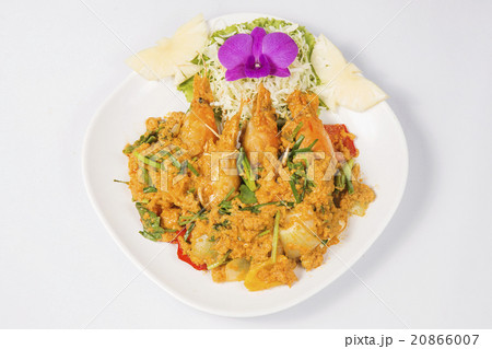 Shrimp with yellow Curry Powder 20866007