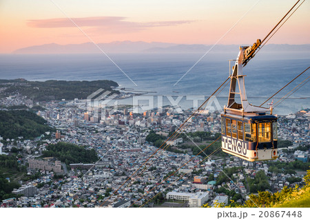 夕暮れの小樽 20867448