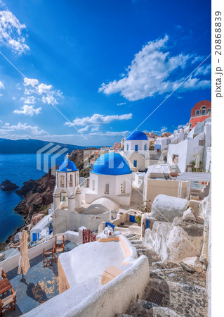 Oia village on Santorini island, Greece 20868839