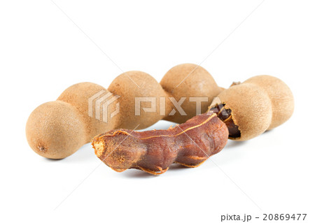 Sweet tamarind isolated on white background. Sweet tamarind isolated on white background. 20869477