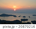 九十九島の夕日 20870216