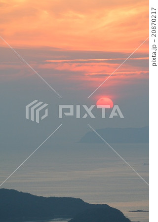 九十九島の夕日 20870217