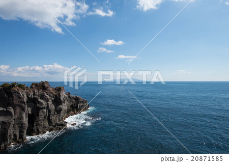 城ヶ崎海岸から海を見る 20871585