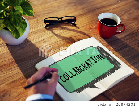 Collaboration Cooperation Organization Partnership Concept Collaboration Cooperation Organization Partnership Concept 20874201