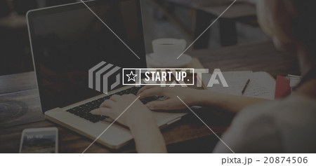 Startup Goals Growth Success Plan Business Concept 20874506