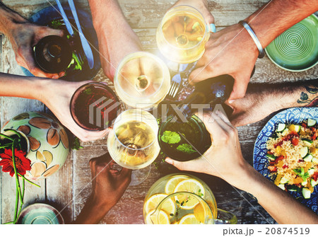 Food Beverage Party Meal Drink Concept Food Beverage Party Meal Drink Concept 20874519