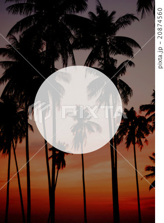 Copy Space Frame Summer Vacation Holiday Concept Copy Space Frame Summer Vacation Holiday Concept 20874560