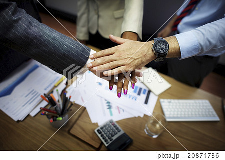 Business Team Teamwork Partnership Together Concept 20874736