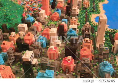 city building by toys of blocks 20878265
