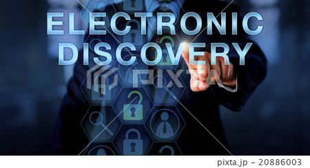 Forensic Examiner Pressing ELECTRONIC DISCOVERY 20886003
