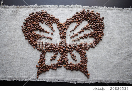 coffee background element bean grey brown 20886532