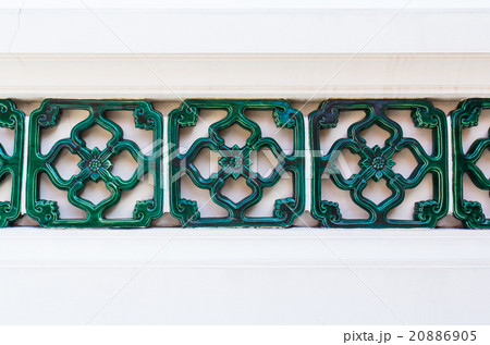 Green Ceramics Wall Tile Decorate Chinese Style Green Ceramics Wall Tile Decorate Chinese Style 20886905