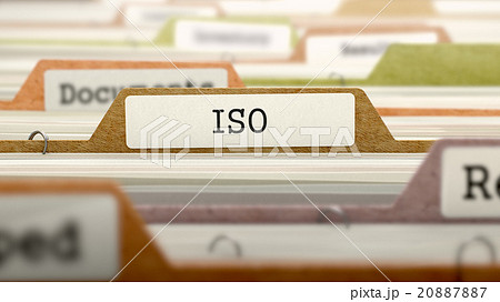 File Folder Labeled as ISO. 20887887