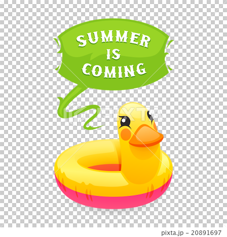 Colorful Duck Says Summer is Coming 20891697
