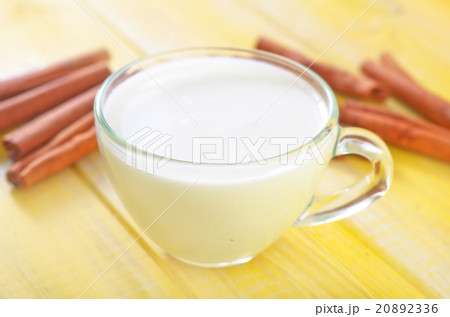 milk with cinnamon milk with cinnamon 20892336