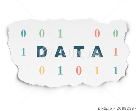 Information concept: Data on Torn Paper background Information concept: Data on Torn Paper background 20892537