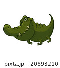 Cartoon smileing Crocodile 20893210