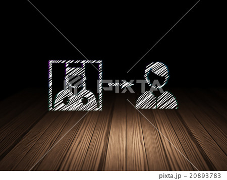 Law concept: Criminal Freed in grunge dark room Law concept: Criminal Freed in grunge dark room 20893783