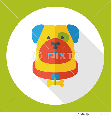 pet dog flat icon pet dog flat icon 20895605