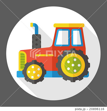 farm bulldozer flat icon farm bulldozer flat icon 20896116