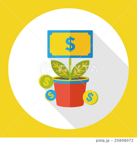 money tree flat icon money tree flat icon 20898072