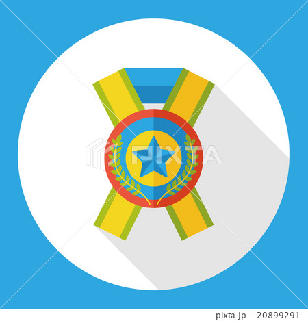 award trophy medal flat icon award trophy medal flat icon 20899291