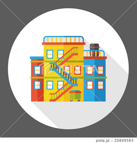 building structure flat icon 20899563
