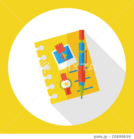 travel notebook flat icon 20899639