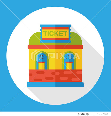 ticket office flat icon ticket office flat icon 20899708