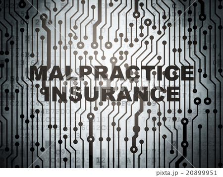 Insurance concept: circuit board with Malpractice Insurance concept: circuit board with Malpractice 20899951