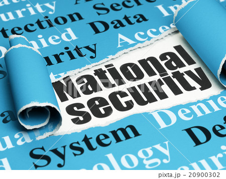 Protection concept: black text National Security Protection concept: black text National Security 20900302