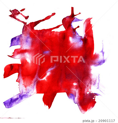 watercolor paint strokes brush red stroke color 20901117