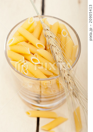 Italian pasta penne with wheat Italian pasta penne with wheat 20905413