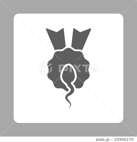 Sperm Winner Rounded Square Button 20906270