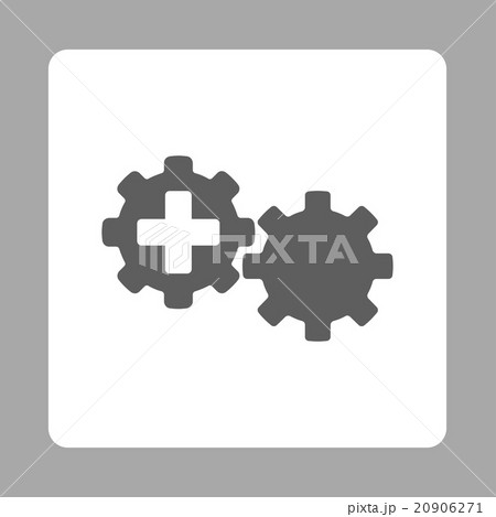 Medical Process Flat Button Medical Process Flat Button 20906271