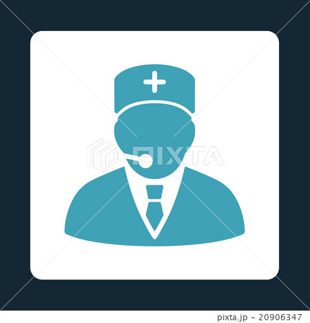 Medical Manager Flat Button 20906347