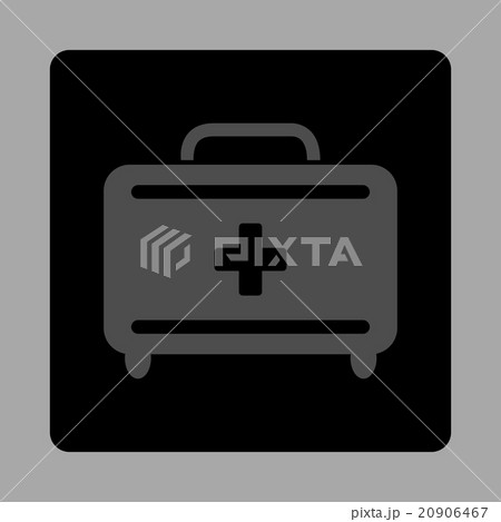 First Aid Toolkit Flat Button 20906467