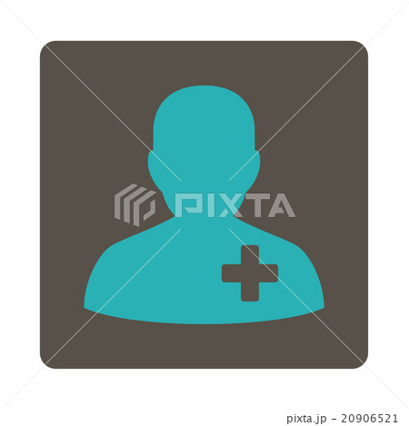 Medical Volunteer Flat Button Medical Volunteer Flat Button 20906521
