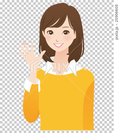 Female pose facial expression 20906608