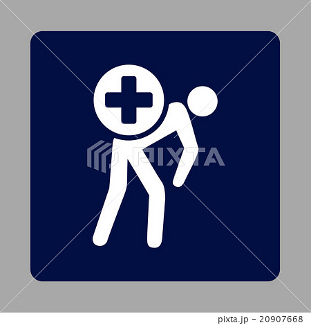 Medication Courier Flat Button Medication Courier Flat Button 20907668
