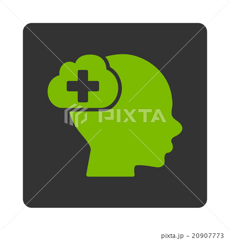 Medical Think Flat Button 20907773