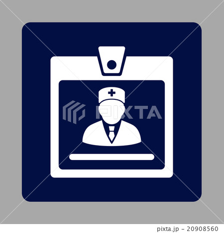 Doctor Badge Flat Button 20908560