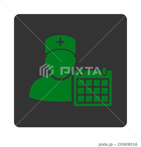 Doctor Plan Flat Button 20909016