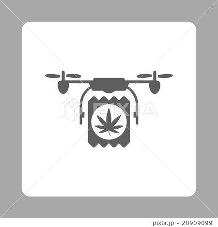 Pharmacy Nanocopter Delivery Rounded Square Button 20909099